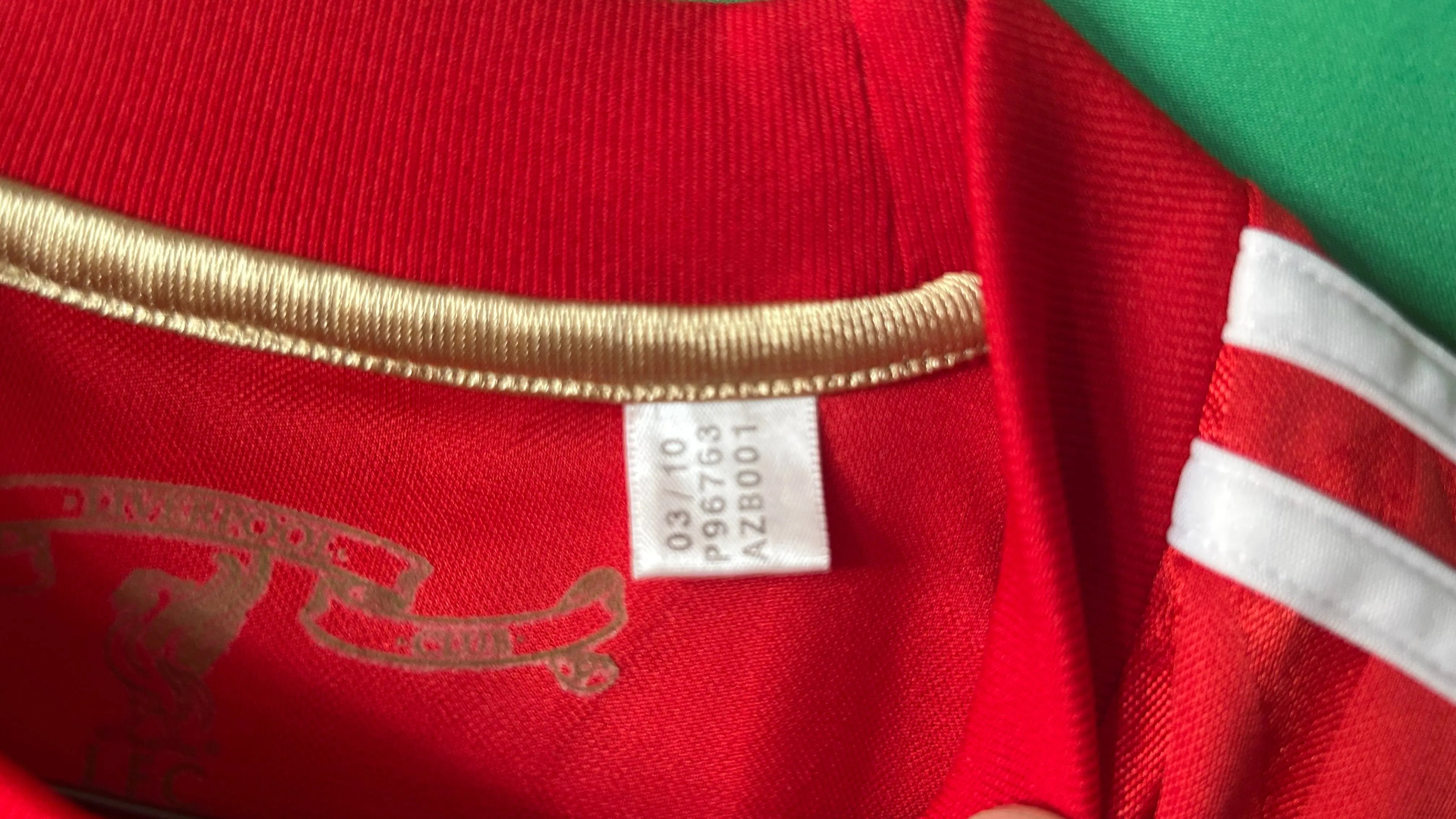 Liverpool 2011/12 – Maillot domicile | Taille S Kultur Kit