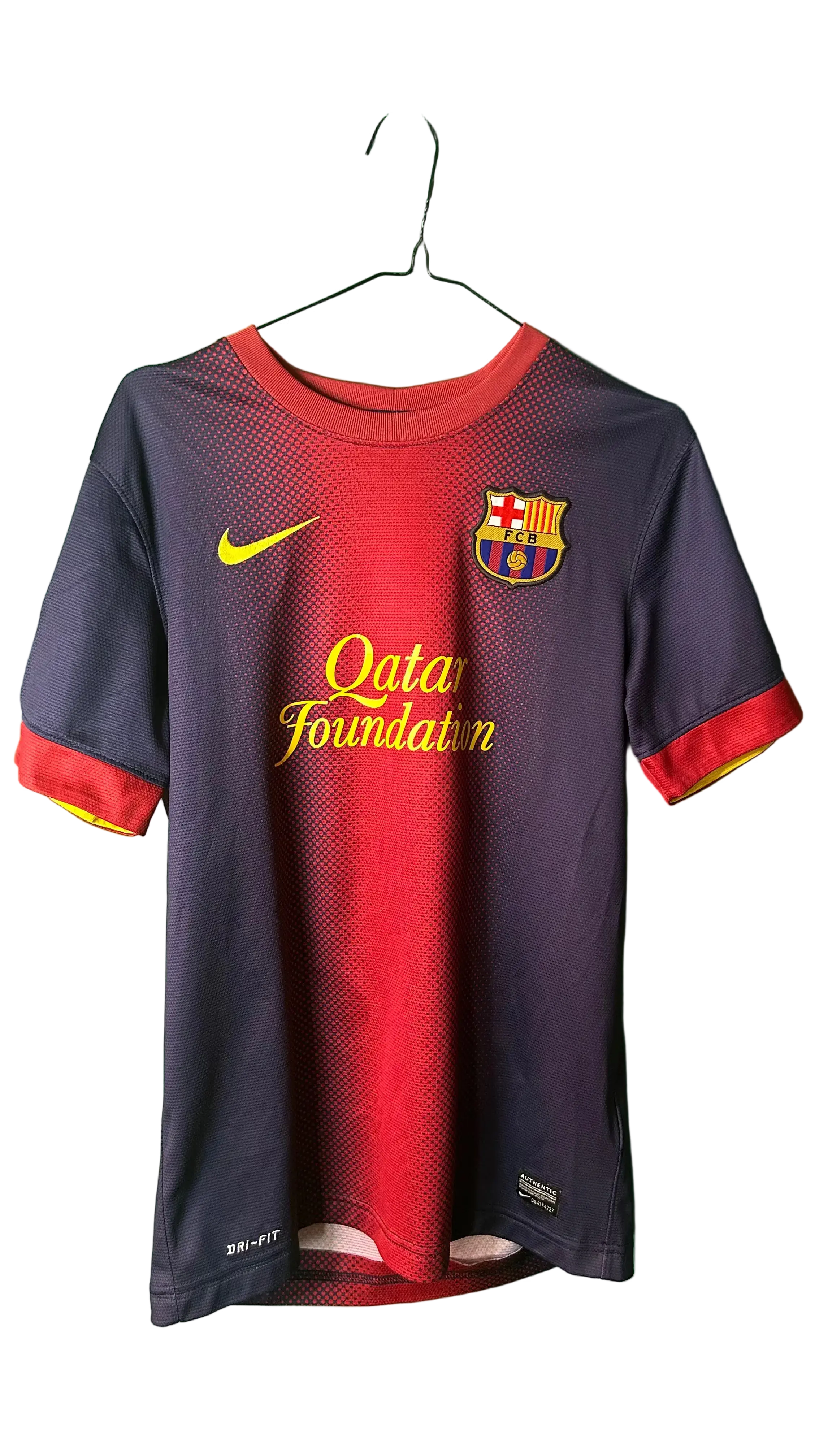 FC Barcelone 2012/13 – Messi | Maillot domicile | Taille S Kultur Kit
