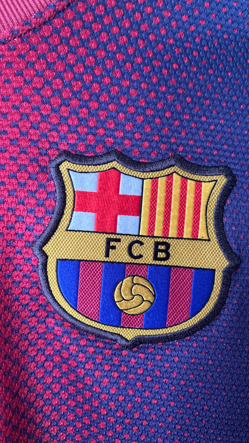 FC Barcelone 2012/13 – Messi | Maillot domicile | Taille S Kultur Kit