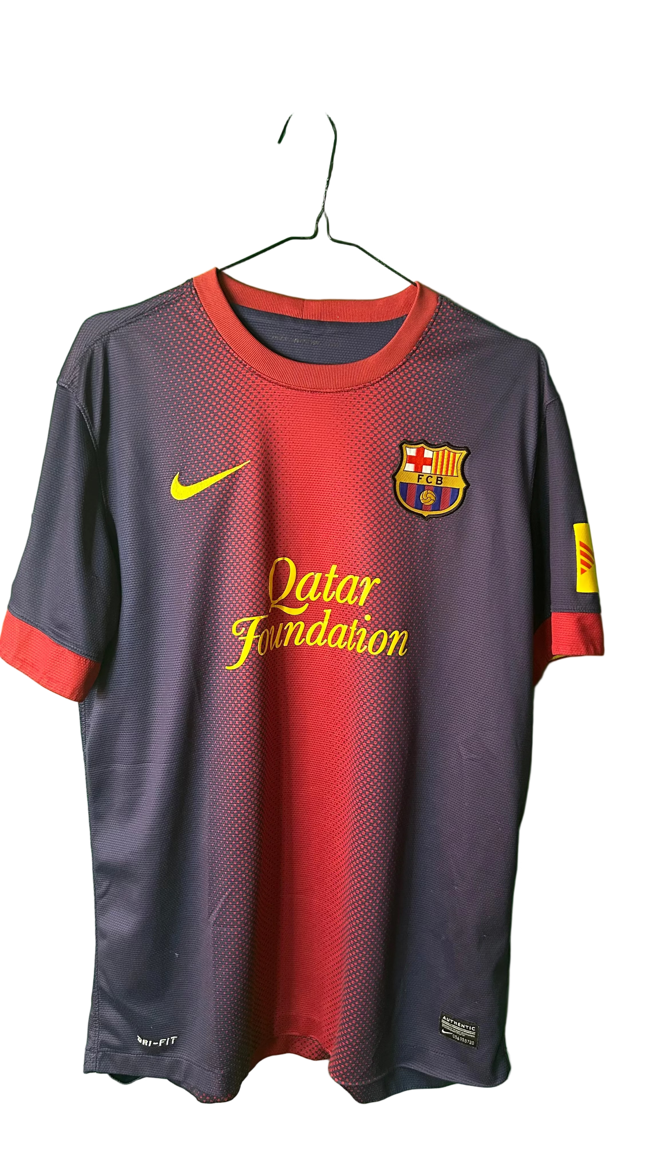 FC Barcelone 2012/13 – Maillot domicile | Taille S Kultur Kit
