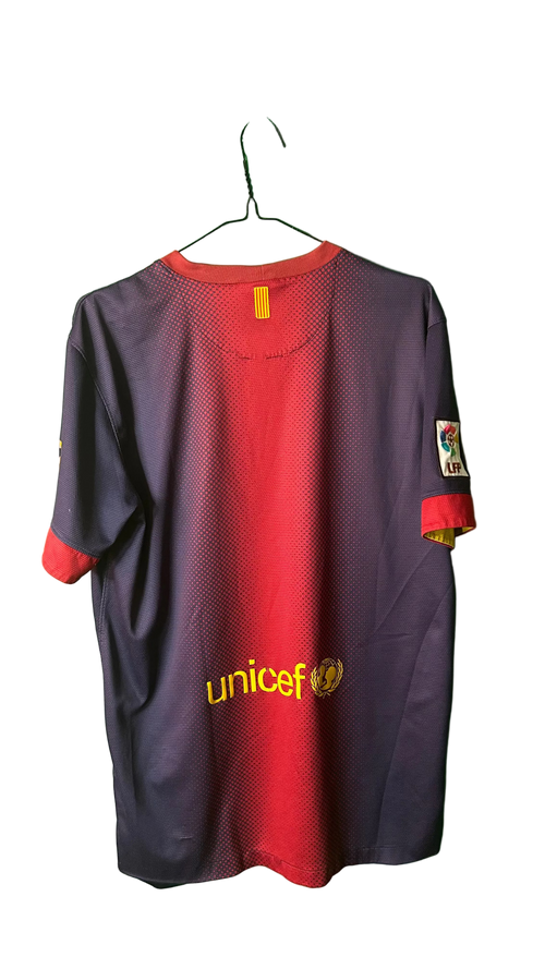 FC Barcelone 2012/13 – Maillot domicile | Taille S Kultur Kit